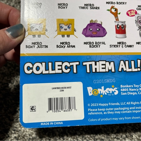 Lanky Box Micro Mystery Figure 6 Pack Series 1 Lanky Box NEW - Picture 3 of 4